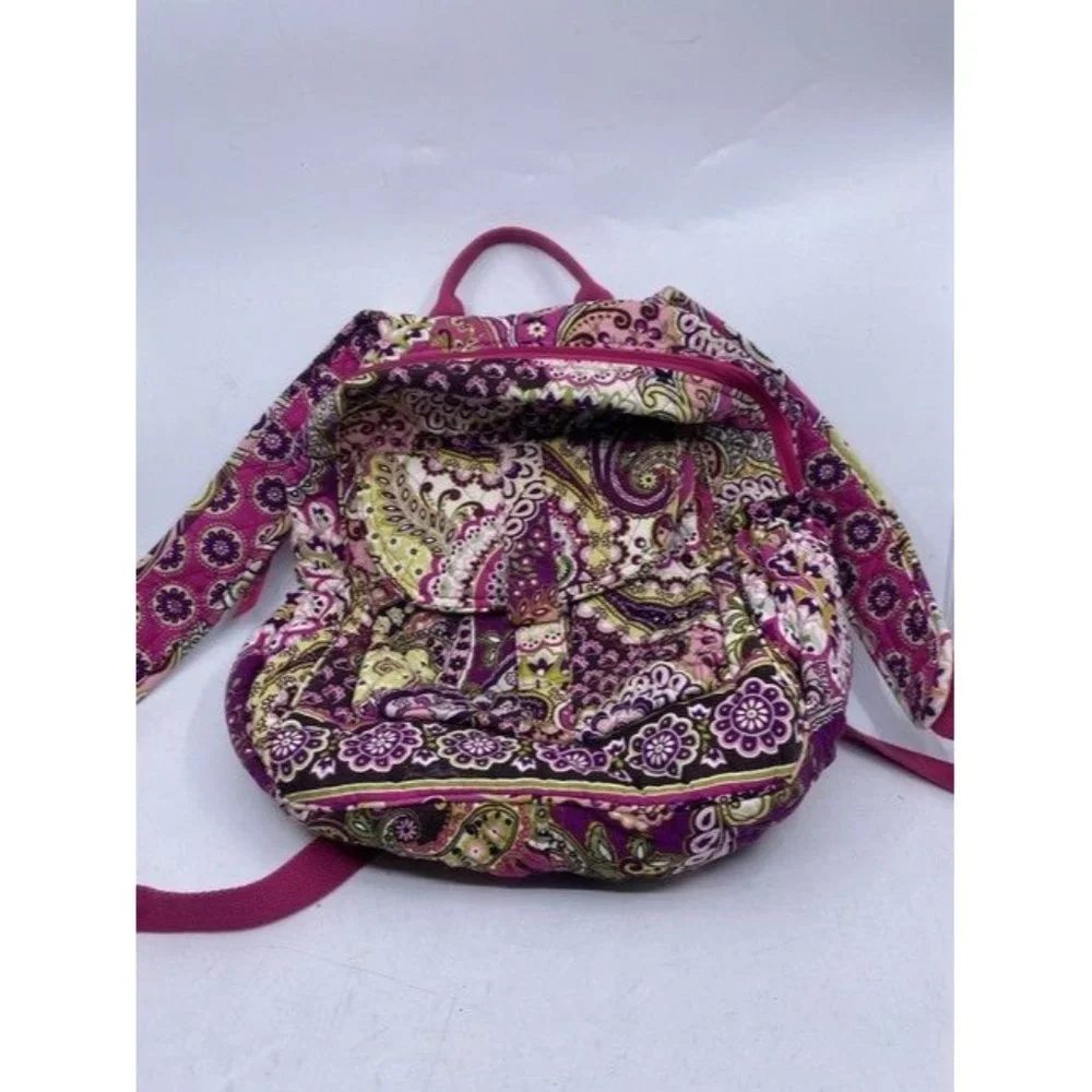 Vera Bradley Lightweight Multicolor Fabric Backpac